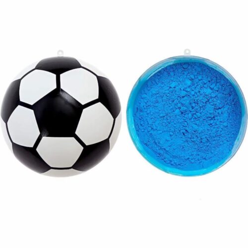 Gender Reveal Soccer Ball with Holi Powder - Baby Gender Surprise