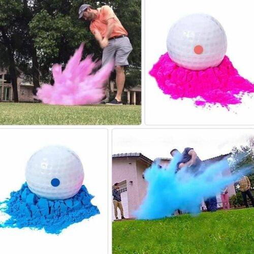 Gender Reveal Golf Ball Set - Baby Gender Surprise