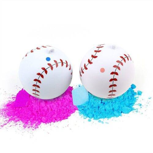 Gender Reveal Cricket/Baseball (Pink or Blue)