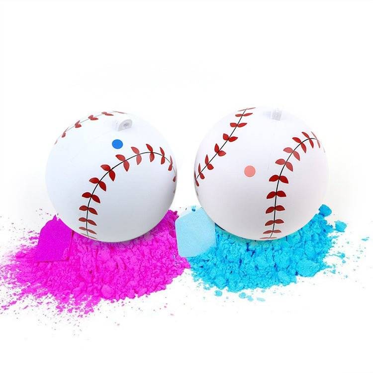 Gender Reveal Cricket/Baseball (Pink or Blue)