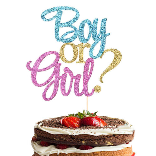 Cake Topper - Boy or Girl
