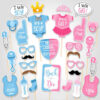 Photo Booth - Boy or Girl Party Prop 30PCS set Baby Gender Surprise