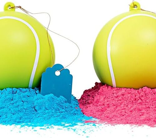 Tennis Ball for Gender Reveal