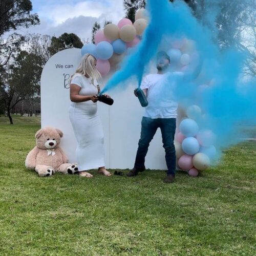 30% OFF BUNDLE - 4 x Gender Reveal Fire Extinguishers Baby Gender Surprise