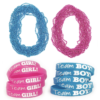 Gender Reveal - Team Boy or Team Girl Necklace and Bracelet set Baby Gender Surprise