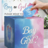 Gender Reveal Voting Box (40 pcs) Baby Gender Surprise