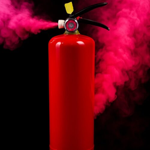 Pink Gender Reveal Fire Extinguisher